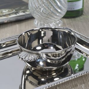 Polished Nickel Condiment Bowl